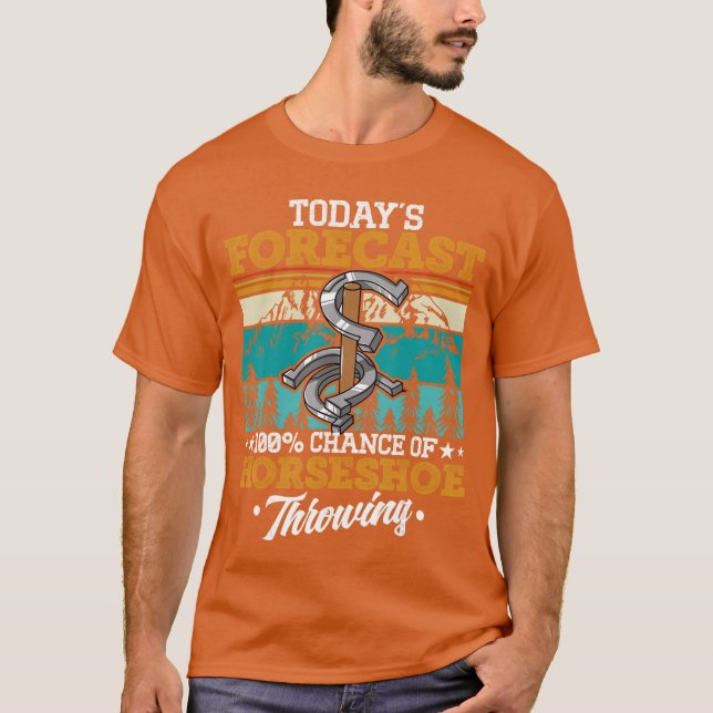 Camiseta Horseshoehrowing Game Playing Pitchingossing boy g (Anverso)