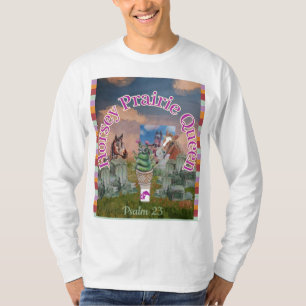 Camiseta horsey prairie queen scriptions