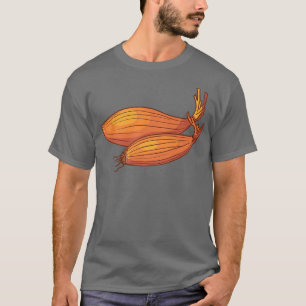Camiseta Hortalizas de cebolla amarilla Alimentos Vegetaria