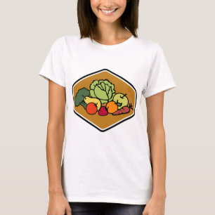 Camiseta Hortalizas de fruta