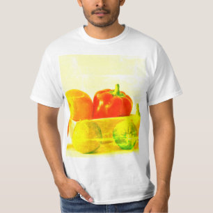 Camiseta "Hortalizas de frutas" Foto Cute. ¡Hazte con una e