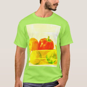 Camiseta "Hortalizas de frutas" Foto Cute. ¡Hazte con una e