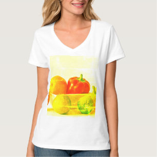 Camiseta "Hortalizas de frutas" Foto Cute. ¡Hazte con una e
