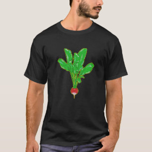 Camiseta Hortalizas de jardinería de Radish