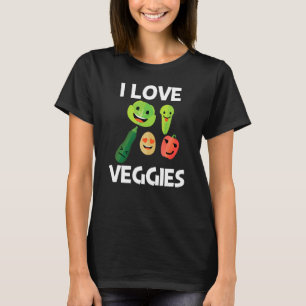 Camiseta Hortalizas Para Hombres Mujeres Vegetales De Fruta