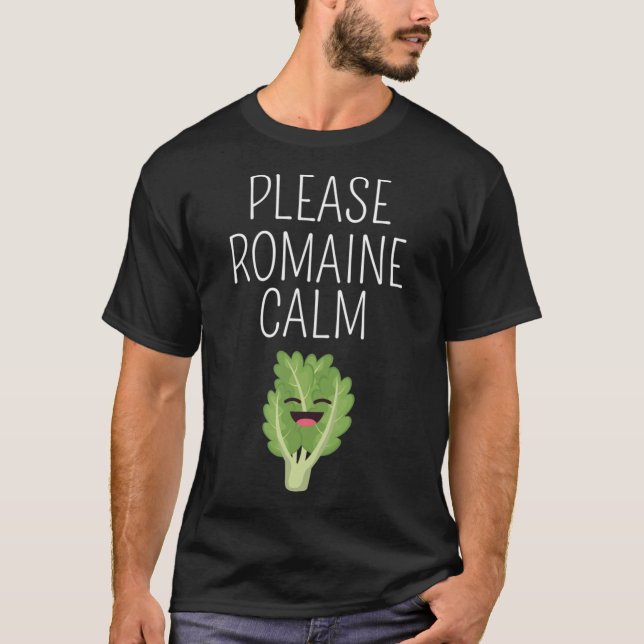 Camiseta Hortalizas Pun Gracioso Lechuga Vegetariana Regalo (Anverso)