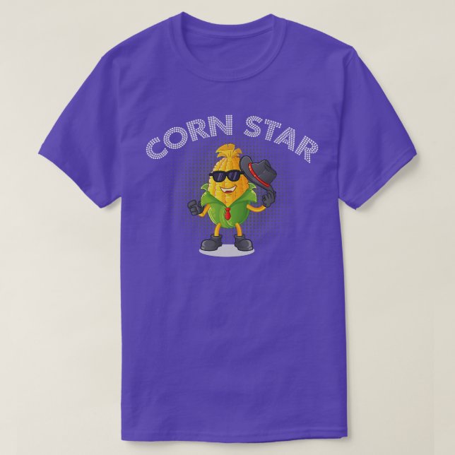 Camiseta Hortalizas sanas de maíz Star (Diseño del anverso)