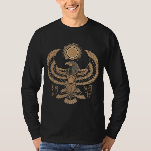 Camiseta Horus, ojo del Sol (Anverso)