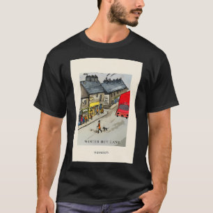 Camiseta Horwich Winter Hey Lane, década de 1970