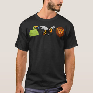 Camiseta Hose Bee Lion Icons Funny Hoes Be Lying Pun Intenc