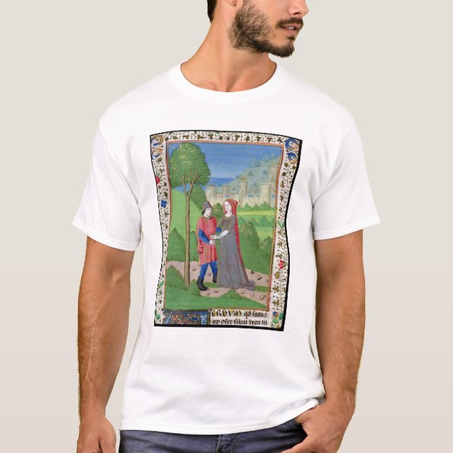 Camiseta Hosea y la prostituta, de la biblia (Anverso)