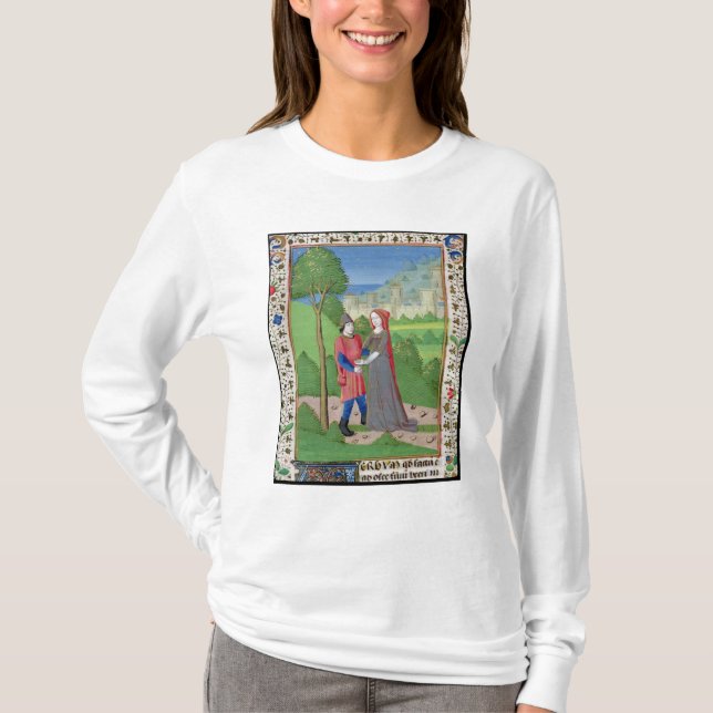 Camiseta Hosea y la prostituta, de la biblia (Anverso)