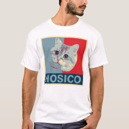 Camiseta Hosico - Ilustracion azul rojo