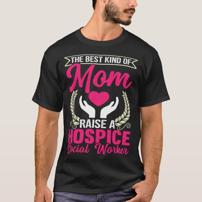 Camiseta Hospice Social Worker Mom Merch Gifts For Social W (Anverso)