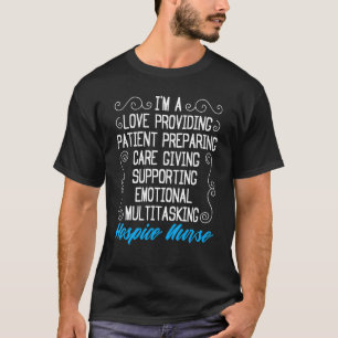 Camiseta Hospice Worker - Hospice Enfermería Palliativa Hos