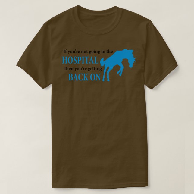 Camiseta Hospital Bucking Horse (Diseño del anverso)