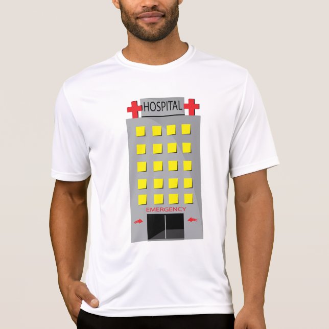 Camiseta Hospital Building Emergency Entrance (Anverso)