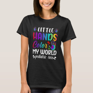 Camiseta Hospital de Enfermeras - Pequeñas manos color en m