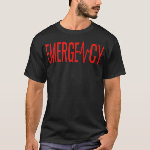 Camiseta Hospital de urgencias de enfermeras Médicas para E