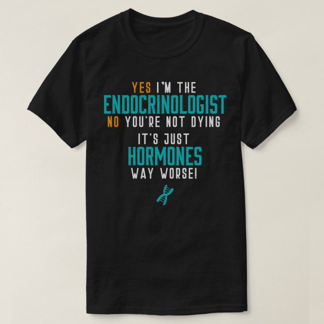 Camiseta Hospital Endocrinologist (Diseño del anverso)