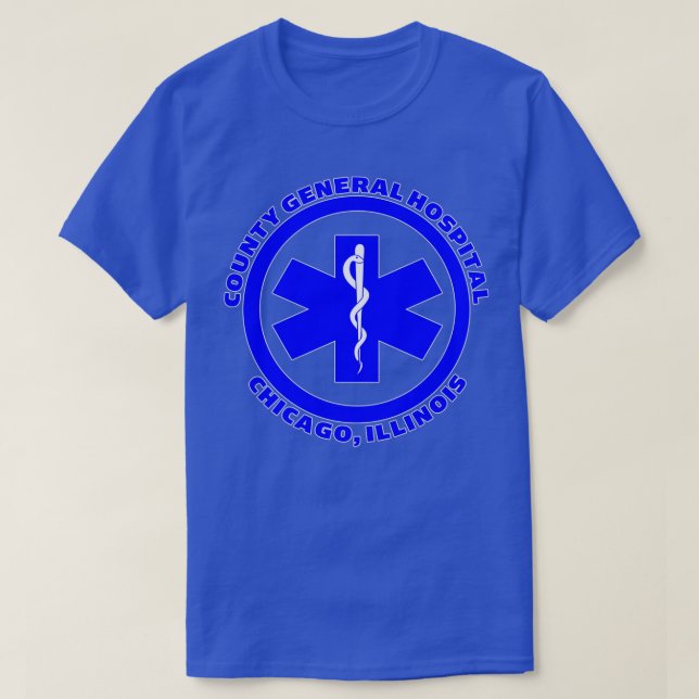 Camiseta Hospital General del Condado (Diseño del anverso)