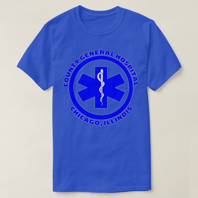 Camiseta Hospital General del Condado (Diseño del anverso)