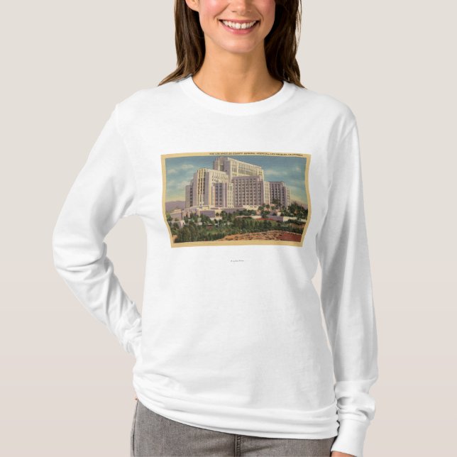 Camiseta Hospital General del condado del LA (Anverso)