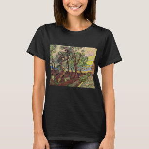 Camiseta Hospital Saint Paul y Jardín por Vincent van Gogh