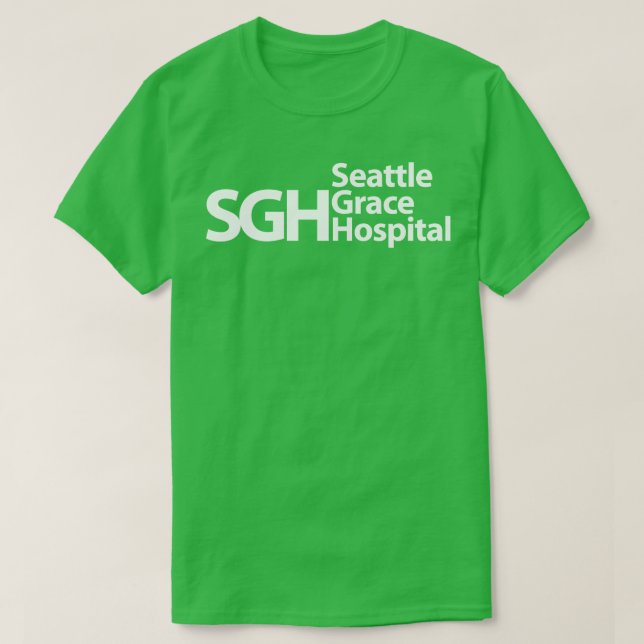 Camiseta Hospital Seattle Grace (Diseño del anverso)