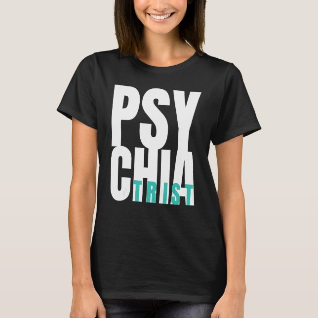 Camiseta Hospitales psiquiátricos de salud mental para médi (Anverso)