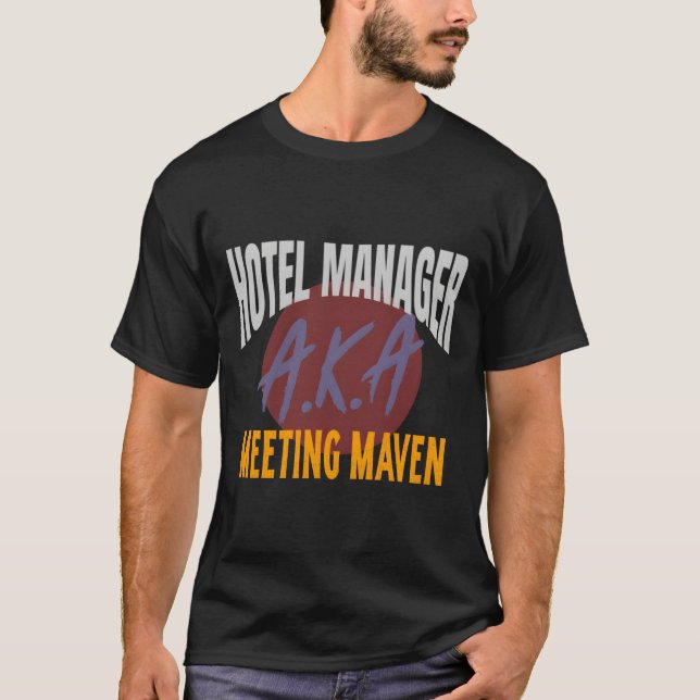Camiseta Hospitality Hotel Ager Aka Meeting Maven (Anverso)
