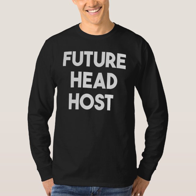 Camiseta Host de futura cabeza (Anverso)