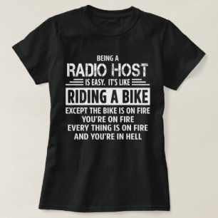 Camiseta Host de radio