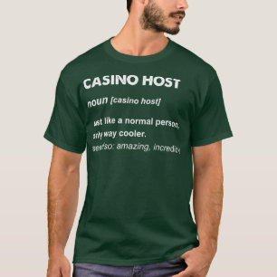 Camiseta Host del Casino