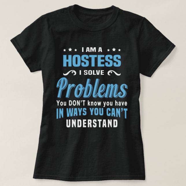 Camiseta Hostess (Diseño del anverso)