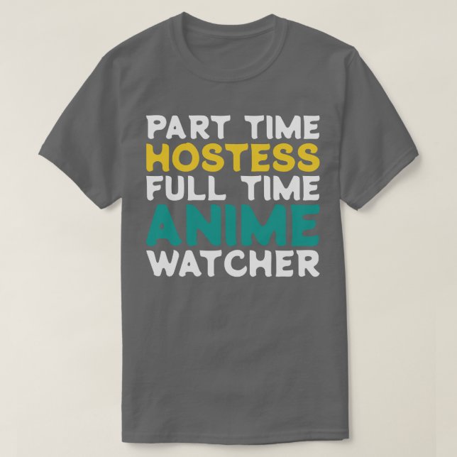 Camiseta Hostess Full Time Waters (Diseño del anverso)