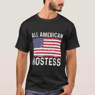 Camiseta Hostess Molesto 4 De Julio Todo Americano