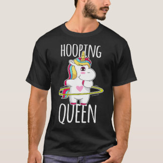 Camiseta Hosting Queen Huller hula sport unicorn hulacorn