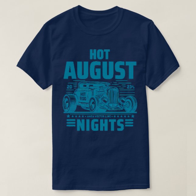 Camiseta Hot August Nights Classic (Diseño del anverso)
