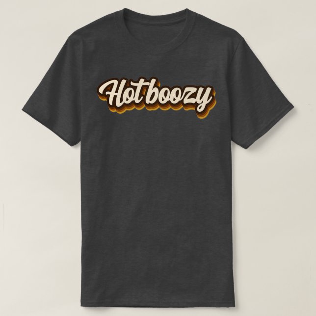 Camiseta Hot-boozy (Diseño del anverso)