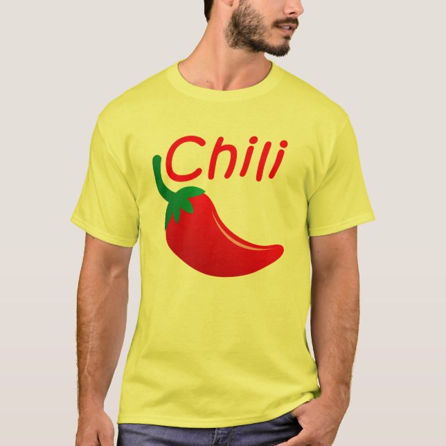 Camiseta Hot chili pepper tee (Anverso)