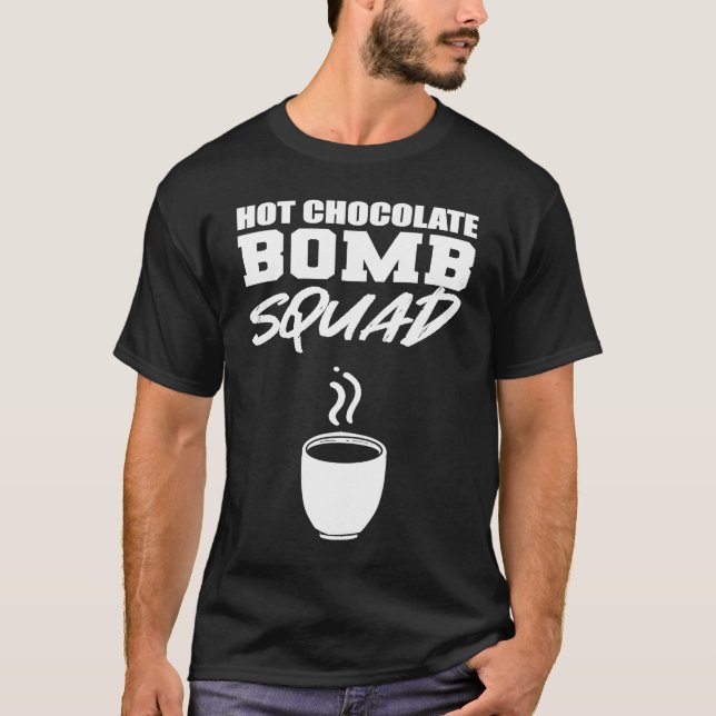 Camiseta Hot Chocolate Squad Bartender (Anverso)