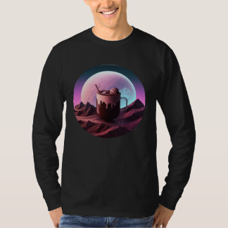 Camiseta Hot Chocolate Synthwave 80s Retrowave Aesthetic