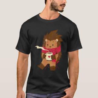 Camiseta Hot Coco Hedgehog Camping Crew Viaje por Carretera