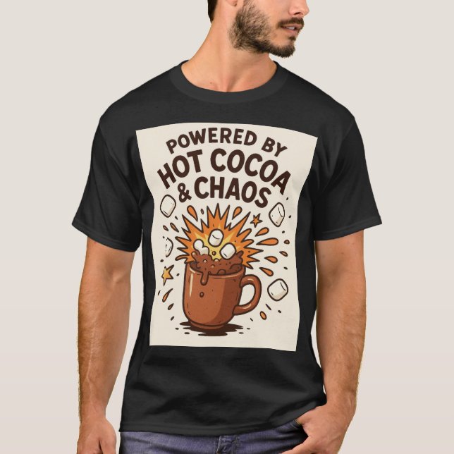 Camiseta Hot Cocoa Chaos Blast (Anverso)