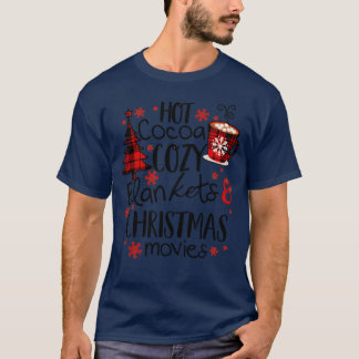 Camiseta Hot Cocoa Cosy Navidades  Amigos del cine