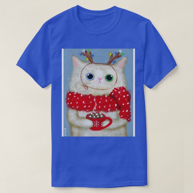 Camiseta Hot Cocoa Kitty (Diseño del anverso)