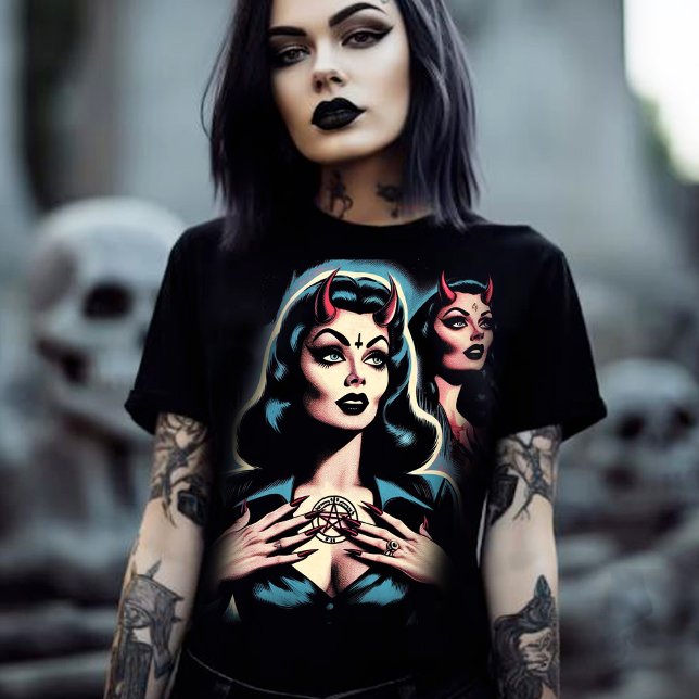Camiseta Hot Devilish Woman (Subido por el creador)