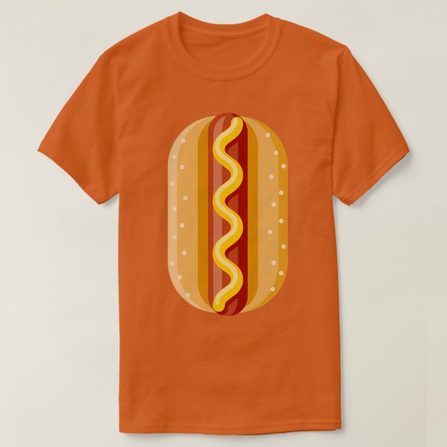 Camiseta Hot Dog Essential  (Diseño del anverso)