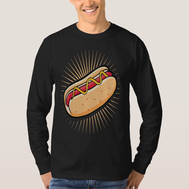 Camiseta hot dog  for  for fans of wiener (Anverso)